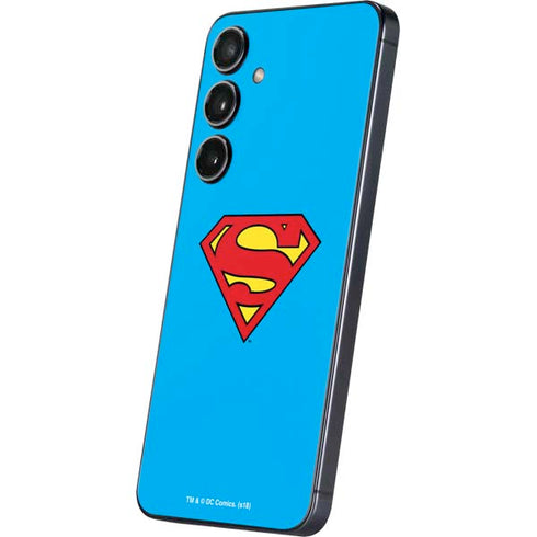 DC Comics Superman Official Logo Galaxy S25 Plus Skin