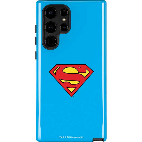 DC Comics Superman Official Logo Galaxy S25 Ultra Impact Case