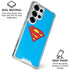 DC Comics Superman Official Logo Galaxy S25 Ultra Clear Case