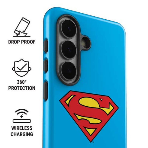 DC Comics Superman Official Logo Galaxy S26 Impact Case
