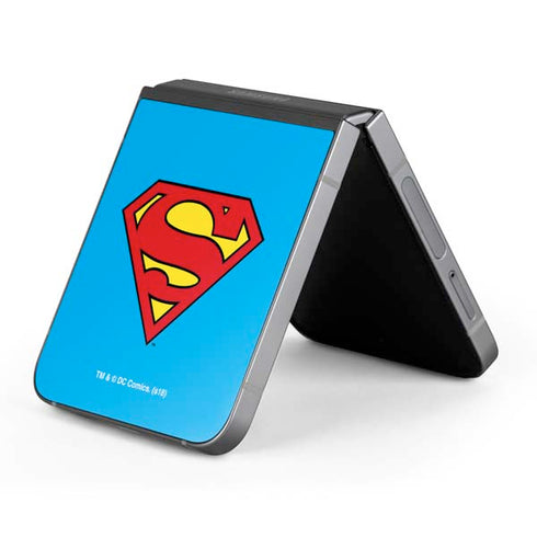 DC Comics Superman Official Logo Galaxy Z Flip6 Skin