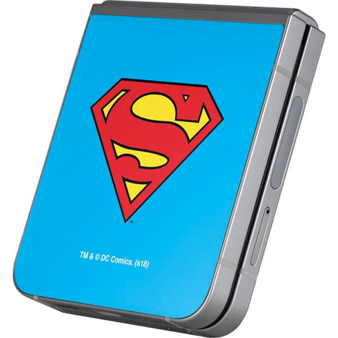 DC Comics Superman Official Logo Galaxy Z Flip6 Skin