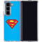 DC Comics Superman Official Logo Galaxy Z Fold5 5G Clear Case