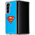 DC Comics Superman Official Logo Galaxy Z Fold5 5G Clear Case