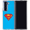 DC Comics Superman Official Logo Galaxy Z Fold6 Clear Case