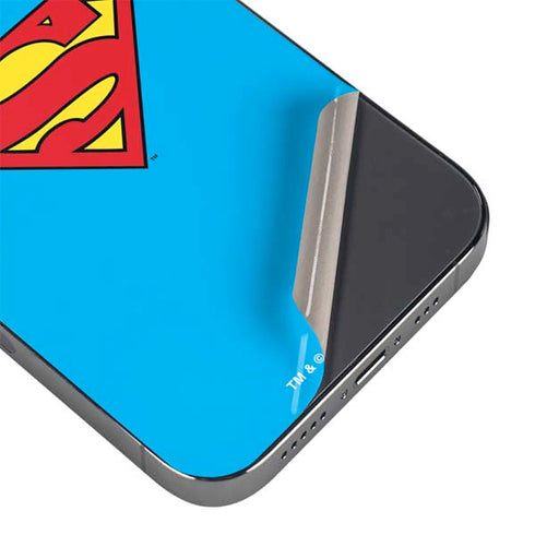 DC Comics Superman Official Logo iPhone 15 Pro Max Skin
