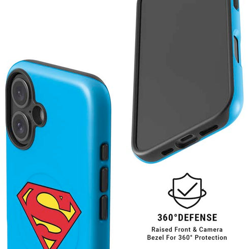 DC Comics Superman Official Logo iPhone 16 Magsafe Impact Case