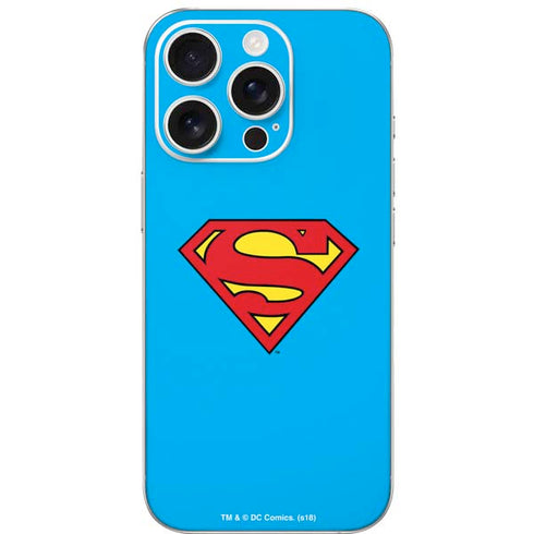 DC Comics Superman Official Logo iPhone 16 Pro Skin