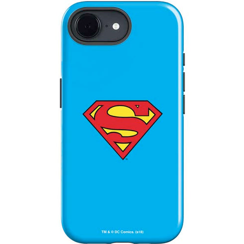 DC Comics Superman Official Logo iPhone 16e Impact Case