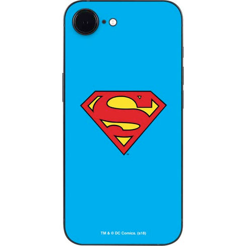 DC Comics Superman Official Logo iPhone 16e Skin