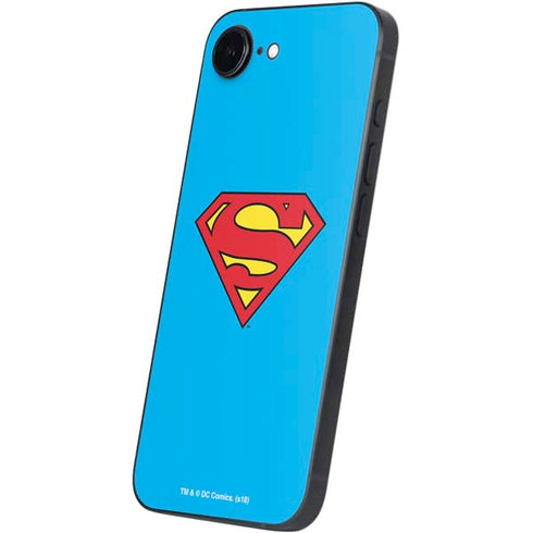 DC Comics Superman Official Logo iPhone 16e Skin