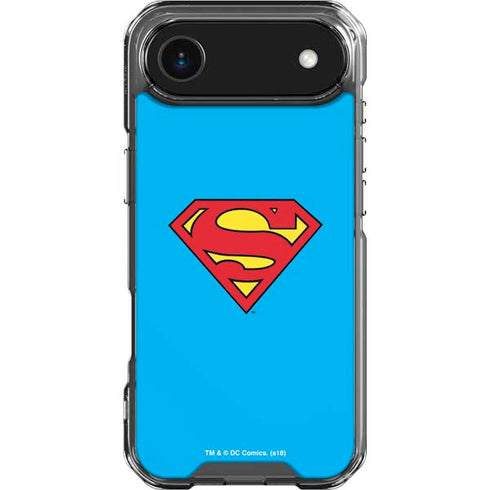 DC Comics Superman Official Logo iPhone 17 Air Clear Case