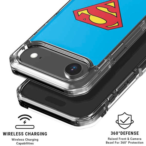 DC Comics Superman Official Logo iPhone 17 Air Clear Case