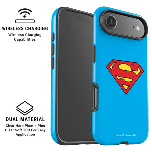 DC Comics Superman Official Logo iPhone 17 Air Magsafe Impact Case