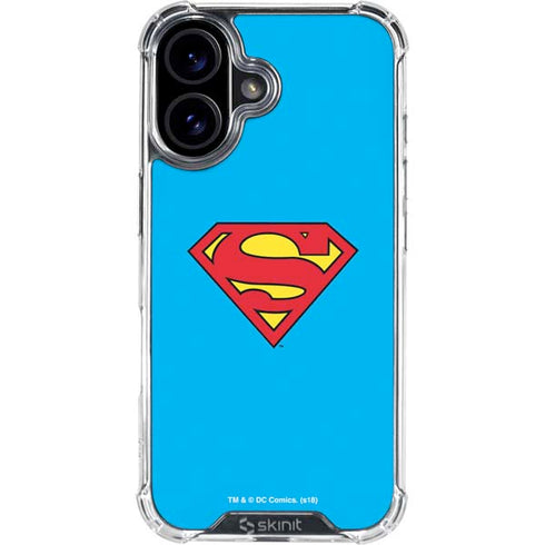 DC Comics Superman Official Logo iPhone 17 Clear Case
