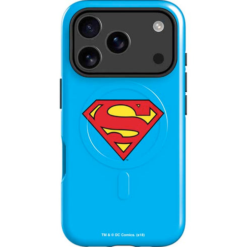 DC Comics Superman Official Logo iPhone 17 Pro Magsafe Impact Case