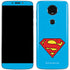 DC Comics Superman Official Logo Moto E5 Plus Skin