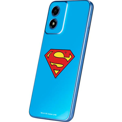 DC Comics Superman Official Logo Moto G Play 4G (2024) Skin
