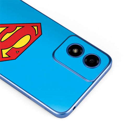 DC Comics Superman Official Logo Moto G Play 4G (2024) Skin