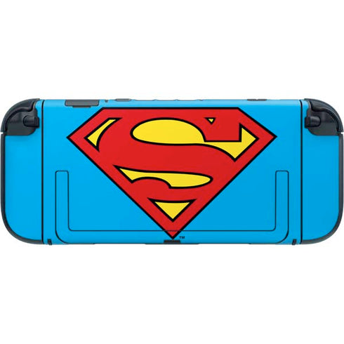 DC Comics Superman Official Logo Nintendo Switch 2 (2025) with Joy-Con Skin