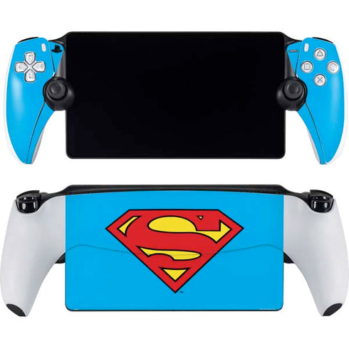 DC Comics Superman Official Logo PlayStation Portal Remote Player Skin