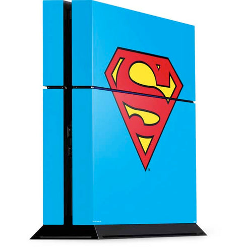 DC Comics Superman Official Logo PlayStation PS4 Skins