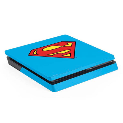 DC Comics Superman Official Logo PS4 Slim Skin