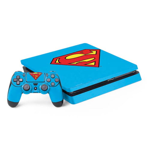 DC Comics Superman Official Logo PlayStation PS4 Skins