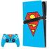 DC Comics Superman Official Logo PlayStation PS5 Skins