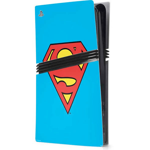 DC Comics Superman Official Logo PlayStation PS5 Skins