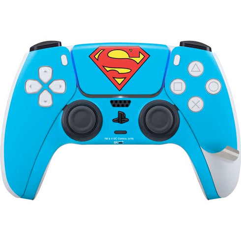 DC Comics Superman Official Logo PS5 Pro Disk Bundle Skin