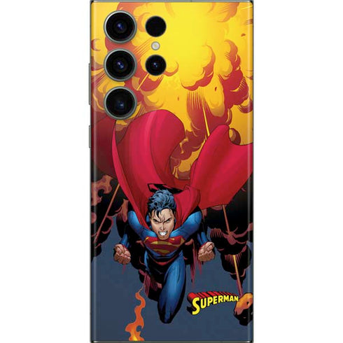 DC Comics Superman Action Flying Pose Galaxy Skins