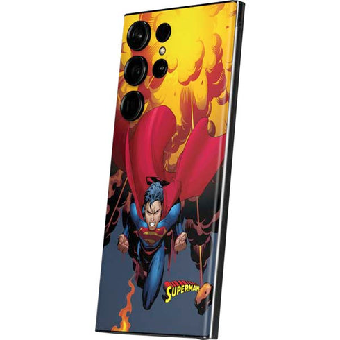 DC Comics Superman Action Flying Pose Galaxy Skins