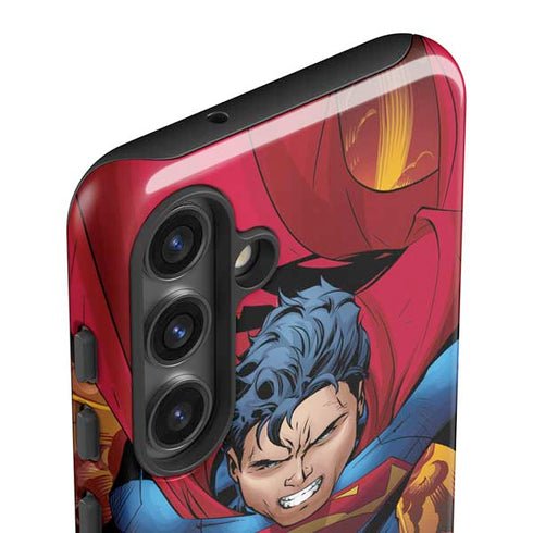DC Comics Superman Action Flying Pose Galaxy S25 Plus Impact Case