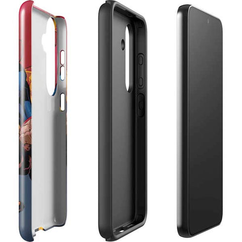 DC Comics Superman Action Flying Pose Galaxy S25 Plus Impact Case