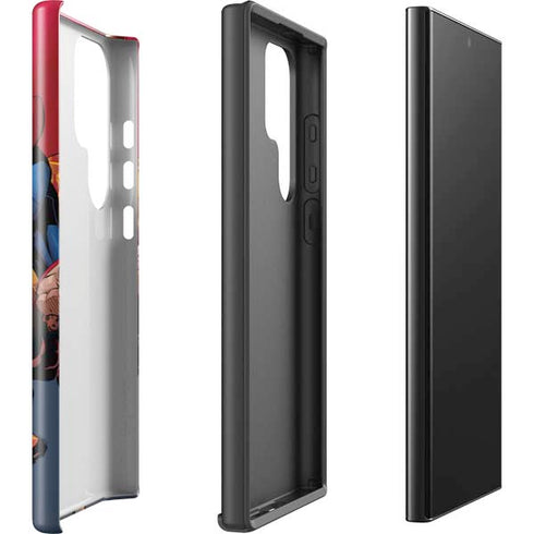 DC Comics Superman Action Flying Pose Galaxy S25 Ultra Impact Case