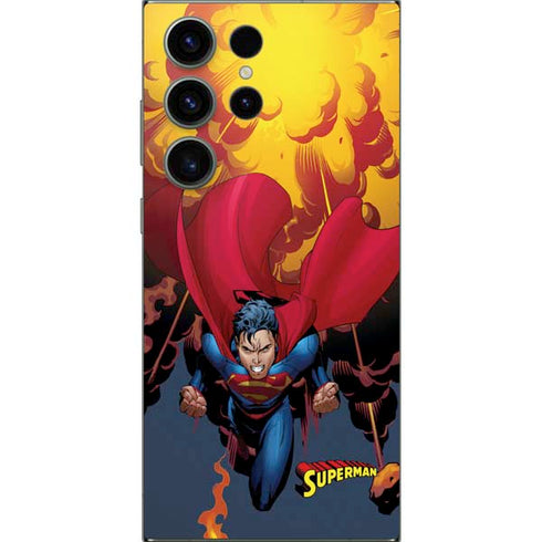 DC Comics Superman Action Flying Pose Galaxy S25 Ultra Skin