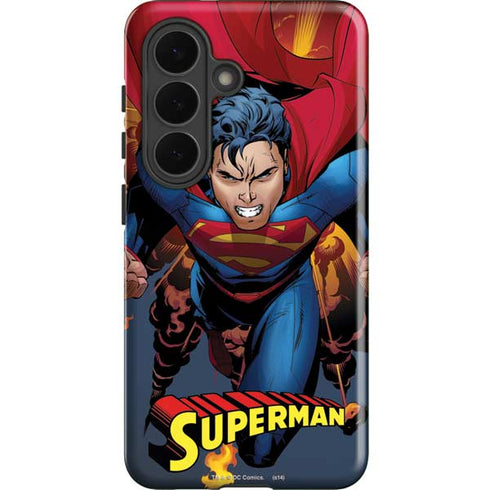 DC Comics Superman Action Flying Pose Galaxy S26 Plus Impact Case