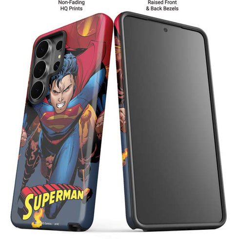 DC Comics Superman Action Flying Pose Galaxy S26 Ultra Impact Case