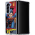 DC Comics Superman Action Flying Pose Galaxy Z Fold5 5G Clear Case