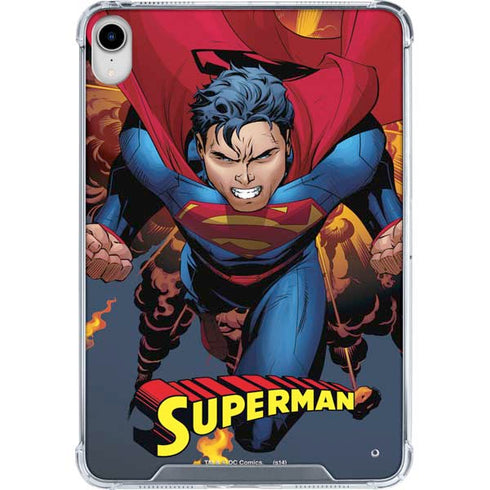 DC Comics Superman Action Flying Pose iPad 11th Gen (2025) Clear Case