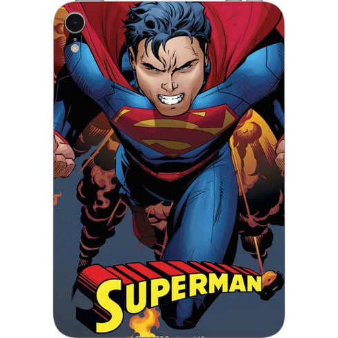 DC Comics Superman Action Flying Pose Apple iPad Mini Skin
