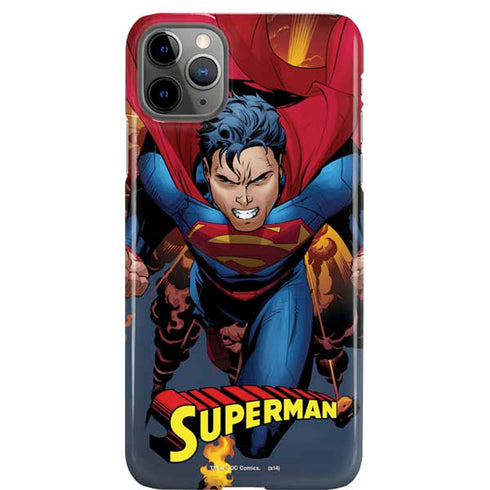 DC Comics Superman Action Flying Pose iPhone Cases