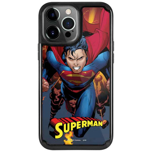DC Comics Superman Action Flying Pose iPhone Cases