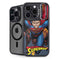 DC Comics Superman Action Flying Pose iPhone 14 Pro Max Kickstand Case