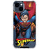 DC Comics Superman Action Flying Pose iPhone 15 Clear Case