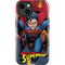 DC Comics Superman Action Flying Pose iPhone 15 Impact Case