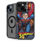 DC Comics Superman Action Flying Pose iPhone 15 Kickstand Case