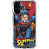 DC Comics Superman Action Flying Pose iPhone 16 Clear Case