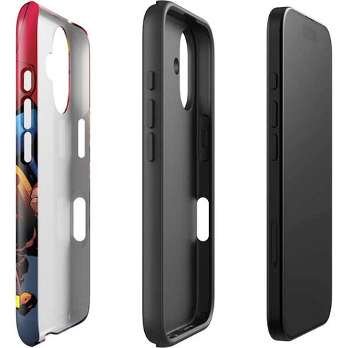 DC Comics Superman Action Flying Pose iPhone 16 Impact Case